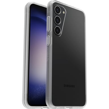 Custodia OtterBox React Series per Galaxy S23+ , antiurto, resistente alle cadute, ultra sottile, protezione sottile, testata per uso militare, antimicrobica, Custodia trasparente per Samsung Galaxy S23+, Custodia trasparente per Samsung Galaxy S23+