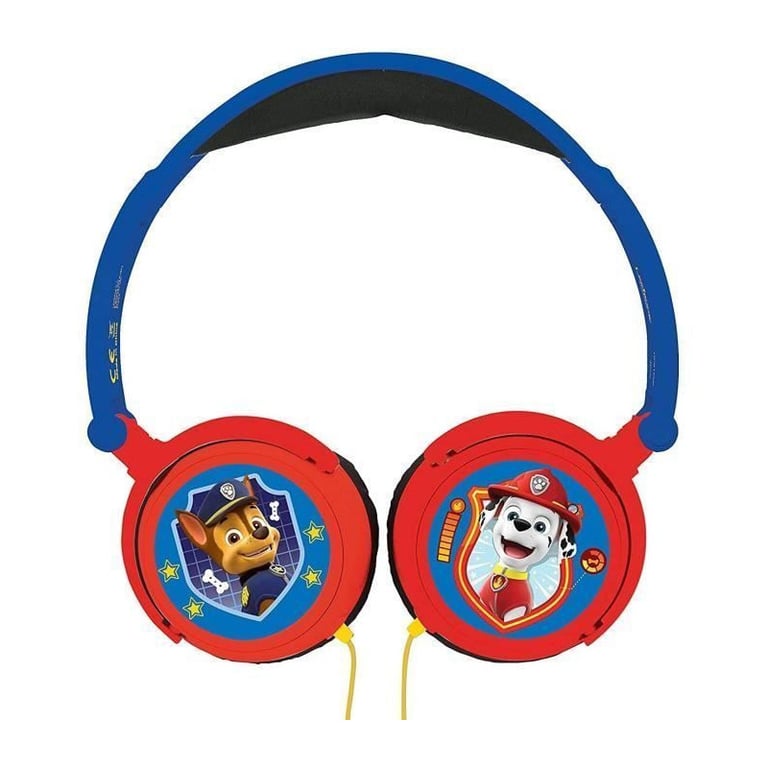 Casque stéréo filaire pliable Pat' Patrouille pour enfants avec limitation de volume d'écoute LEXIBOOK - vue 3