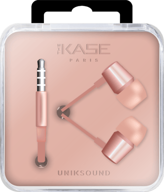 K Ecouteurs intra-auriculaires, Or Rose