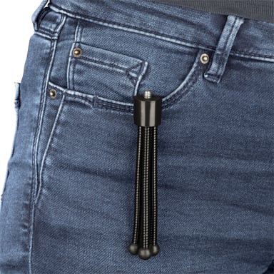 Hama Flexi Treppiede per fotocamere digitali 3 gambe Nero