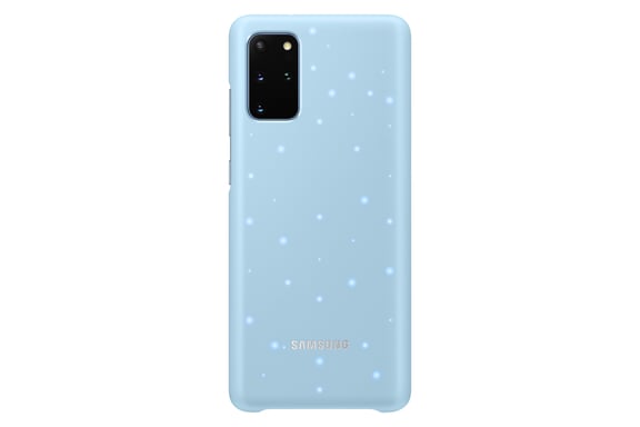 Coque Silicone pour Galaxy S20+ Bleu