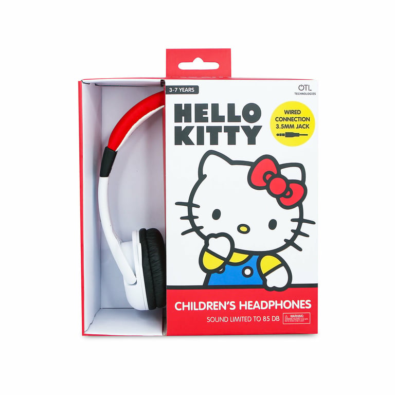 Ecouteur junior Hello Kitty Filaire Intra auriculaire Volume réglable - vue 2