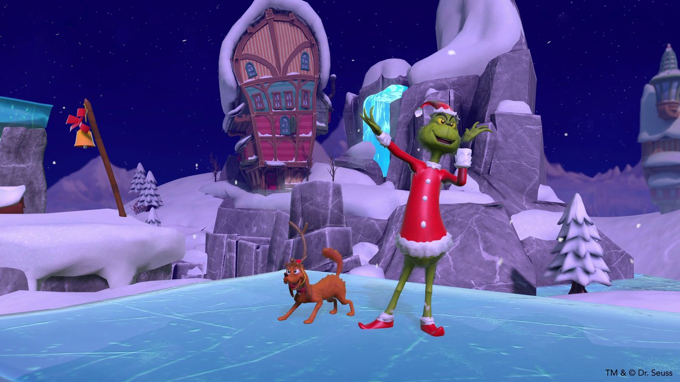 Jeu Nintendo Switch Le Grinch: Les Aventures de Noël Action En boîte + Code de téléchargement - vue 5