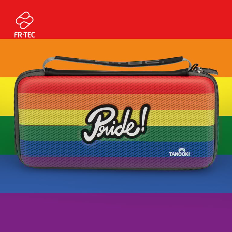 Fr Tec Tanooki Pride Étui De Transport Pour Nintendo Switch Design Révolutionnaire Odeur De Fruits Tropicaux Espace Spécial Pour Les Jeux - vue 2