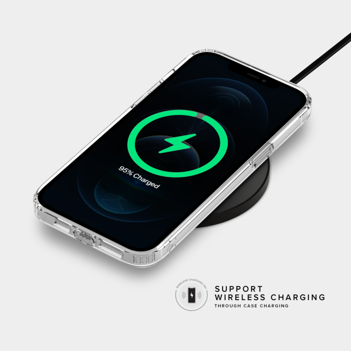 Custodia IPhone 12 Mini Qasyfanc Hybrid | 2 Pellicole Vetro Temperato | Protezione Fotocamera Trasparente