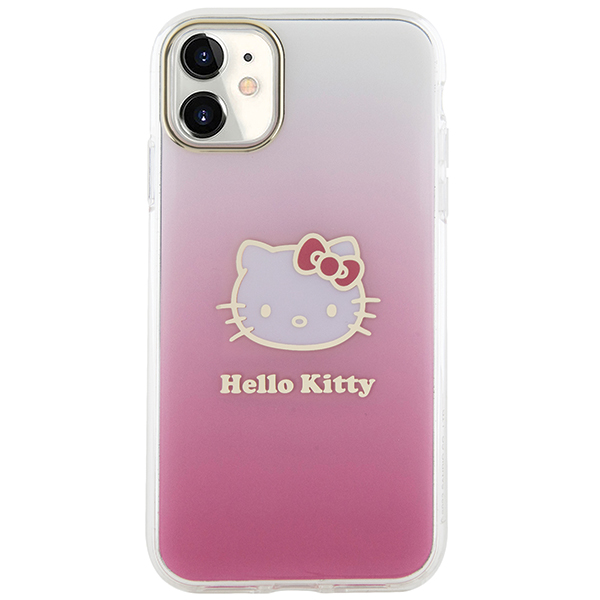 Hello Kitty IML Gradient Electrop Kitty Head Coque iPhone 11 - vue 2