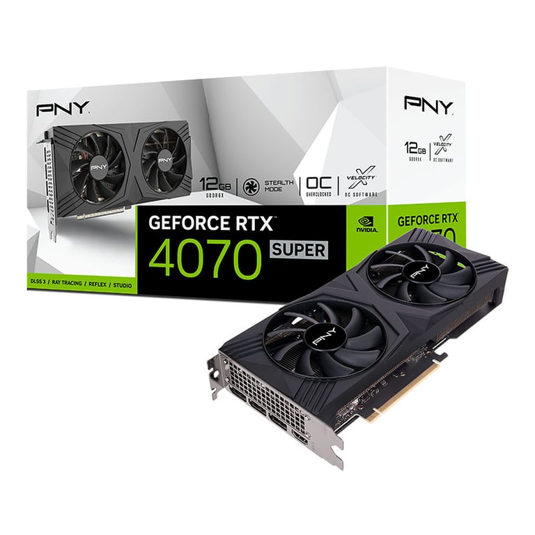 PNY RTX 4070 Super LED OC Neuf