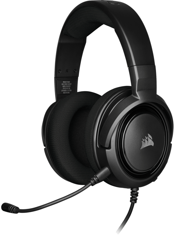 Casque gaming stéréo Corsair HS35- Noir