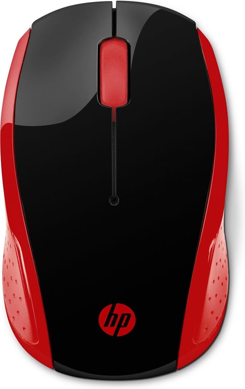 HP 200 RED WIRELESS MOUSE - Neuf