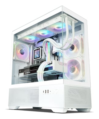 CHRONIX - Boitier sans alimentation, Format ATX, Blanc