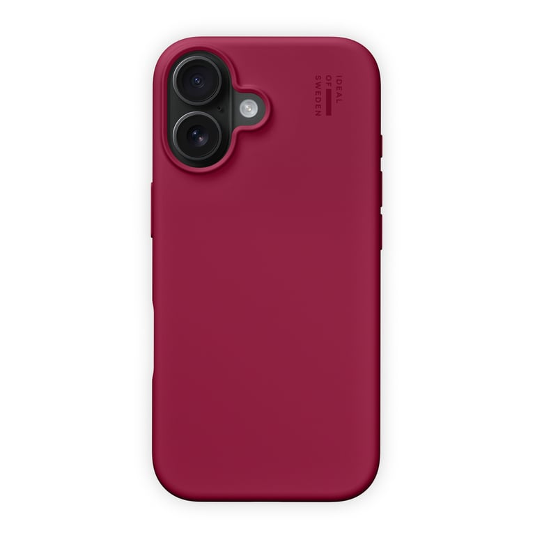 iDeal of Sweden Coque en silicone avec MagSafe pour Apple iPhone 17 / 17 Pro Cranberry Neuf - vue 4