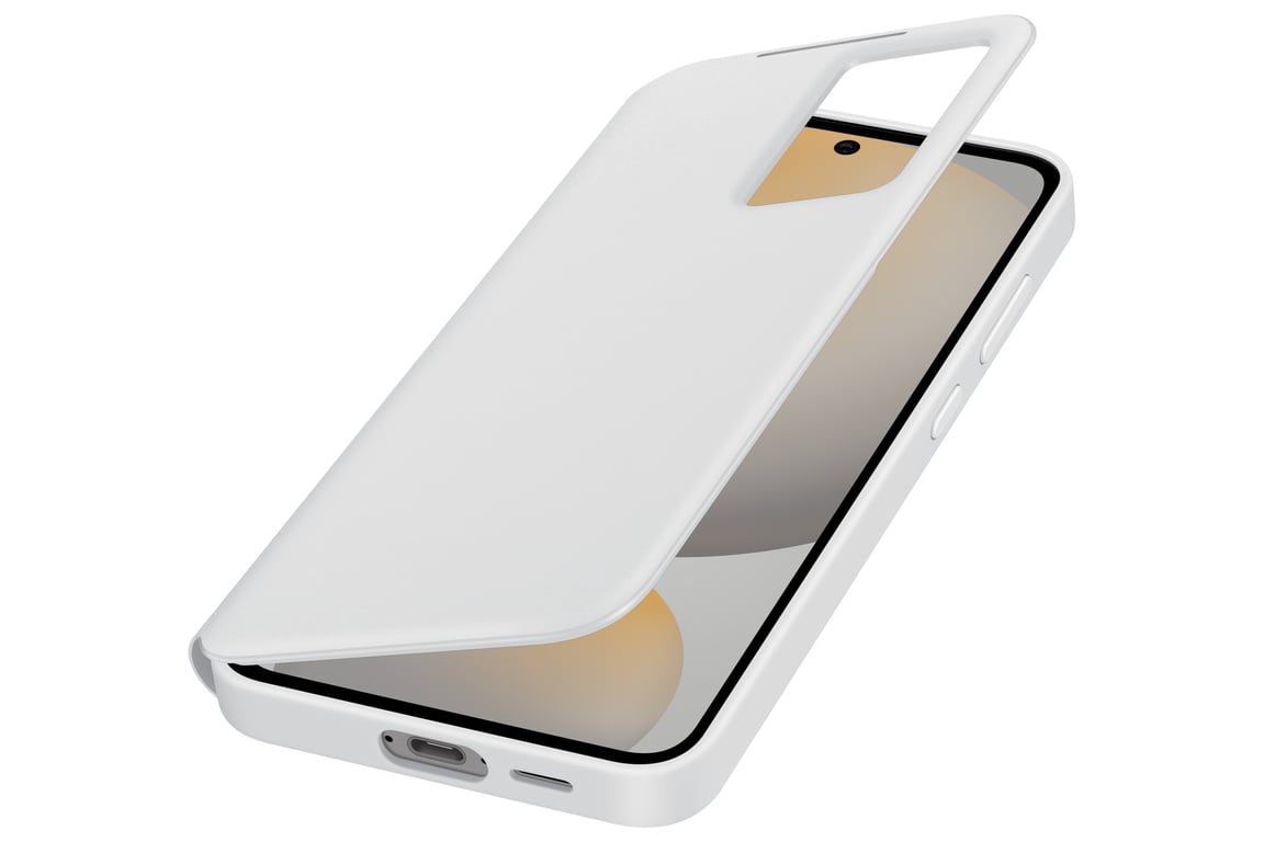 Samsung Coque Smart View avec porte-carte pour Galaxy S24 FE Galaxy S24 FE Blanc - vue 4