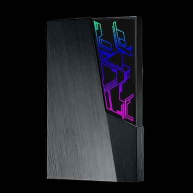 ASUS FX GAMING EHD-A2T disque dur externe 2 To 2.5'' USB Type-A 2.0/3.2 Gen 1 (3.1 Gen 1) Noir