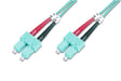 Digitus Câble de brassage multimode OM 3 à fibre optique, SC / SC