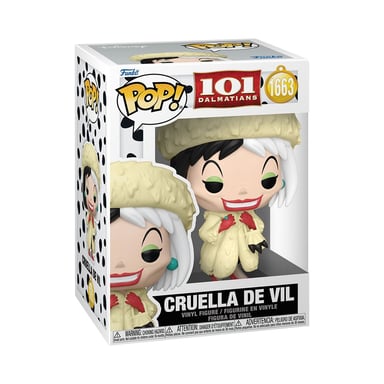 Figura Funko Pop Disney: 101 Ds2- Cruella De Vil W/ch