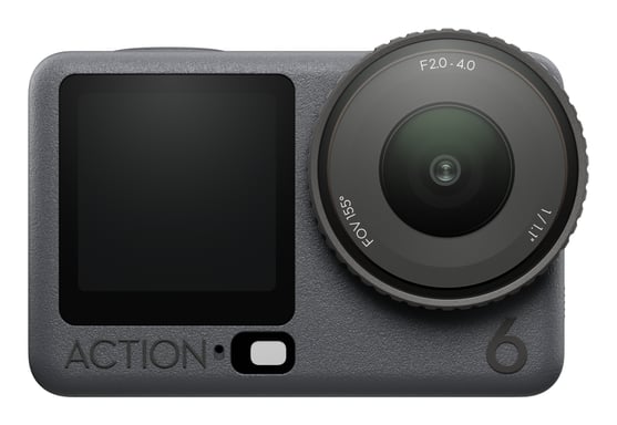DJI Osmo Action 6 Standard Combo caméra pour sports d'action 38 MP 4K Ultra HD CMOS 25,4 / 1,1 mm (1 / 1.1'') Wifi 149 g