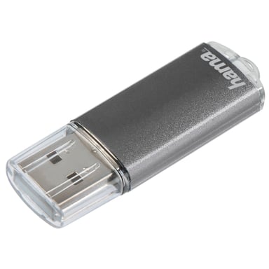 Clé USB 2.0 ''Laeta'', 16 GB, 66X, grise