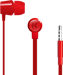 K Cuffie intrauricolari, rosso fuoco