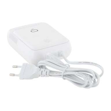 Detector de fugas de gas - CHACON - Rectangular - Eléctrico - Blanco - 85 db - Seguridad garantizada