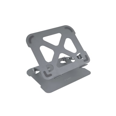 TooQ TQLRS0012-AL-G Support de livres Support pour ordinateur portable et tablette Gris 43,9 cm (17.3'')