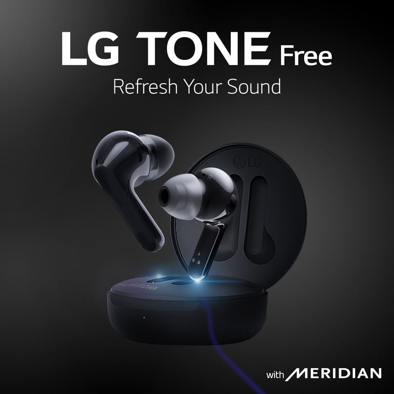 LG TONE Free FN6 Casque True Wireless Stereo (TWS) Ecouteurs Musique Bluetooth Noir