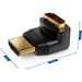 Techly HDMI M/F Negro