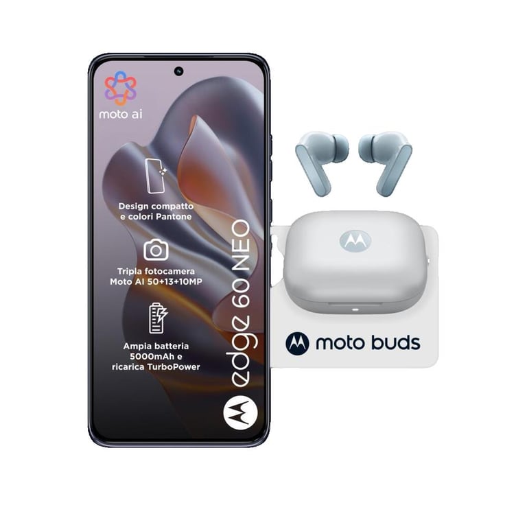 Motorola edge 60 neo 8 Go 6 36 P OLED 120 Hz 5G Double SIM Caméra 50 MP NFC IP68 Android 15 - vue 4