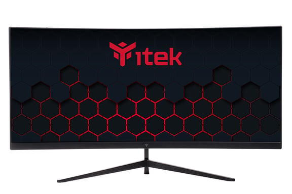 itek GGC monitor PC a schermo piatto 76,2 cm (30'') 2560 x 1080 pixel Full HD Ultra wide LED Nero