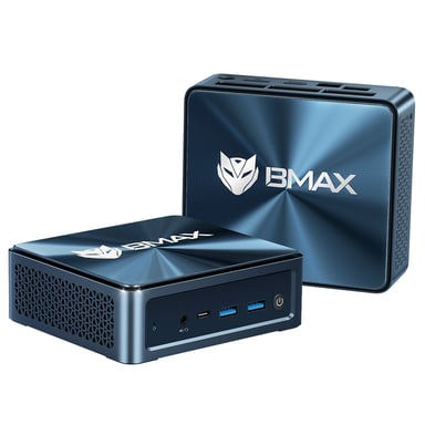 BMAX B10 Pro Mini PC, Intel i7-13620H 10 Core Max 4.9GHz, 24GB RAM LPDDR5 1TB SSD, DP+HDMI+Type-C Triplo Display, WiFi 6 Bluetooth 5.2, 2USB3.2, 2USB2.0, 1RJ45, 1Jack Cuffie 3.5mm