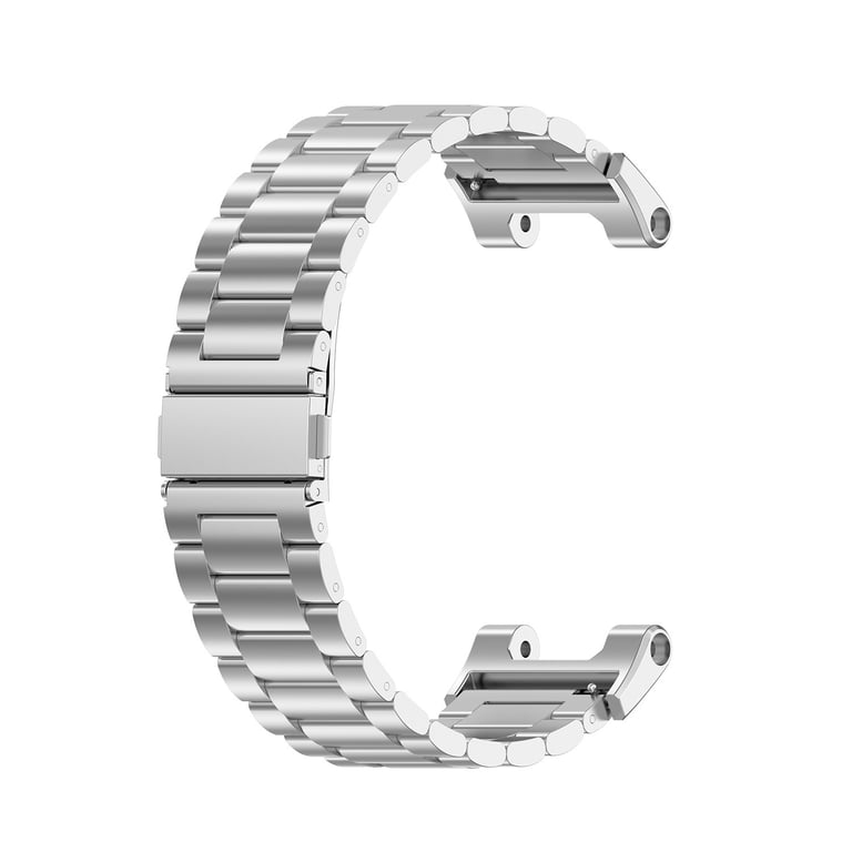 INF Bracelet de montre en acier inoxydable + tournevis Silver Amazfit T-Rex A1918 Gris - vue 4