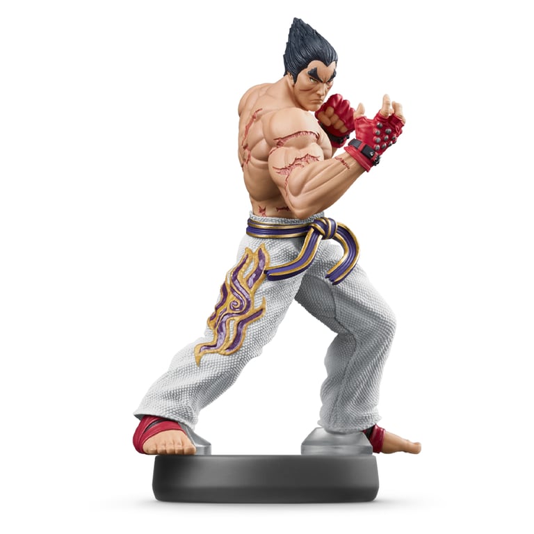 Figurine Amiibo Kazuya N°91 • Collection Super Smash Bros. - vue 2