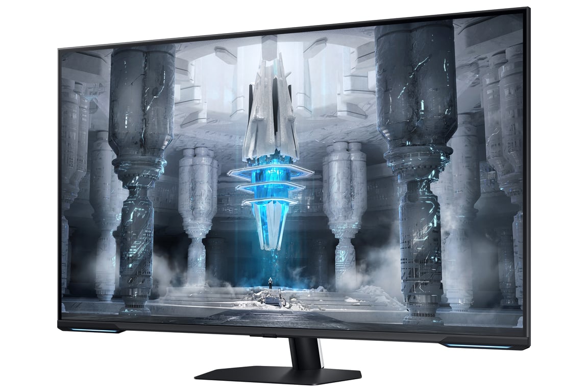 Samsung S43CG700NU écran plat de PC 109,2 cm (43 ) 3840 x 2160 pixels 4K Ultra HD LED Noir, Blanc - Neuf