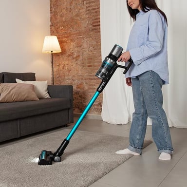 Cecotec A01_EU01_107955 aspirateur balai et balai électrique Aspirateur-balai 2 en 1 Batterie Sec Sans sac 400 W Noir 2,2 Ah