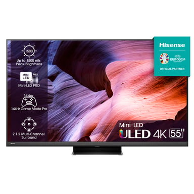 Hisense 55U8KQ TV 139,7 cm (55'') 4K Ultra HD Wifi Noir, Gris