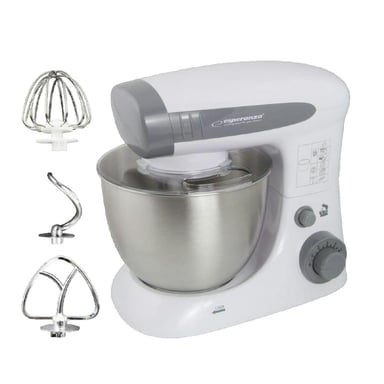 Robot de Cuisine Esperanza EKM024 4 L Blanc et Gris