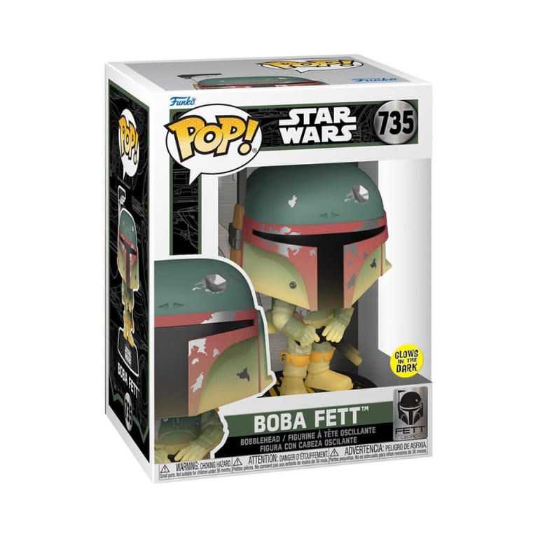 Figurine Funko Pop Star Wars Boba Fett - Neuf