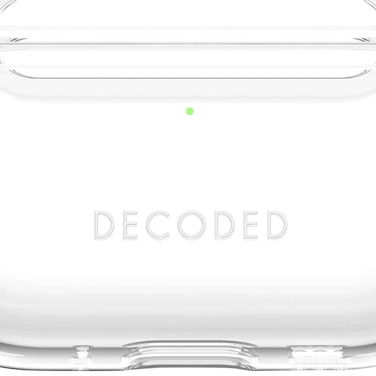 DECODED Silicone AirCase Clear AirPods Pro 3 - vue 4