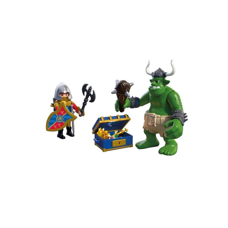 Playmobil Knights 72116 Troll et trésor chevaliers du Lion - vue 4