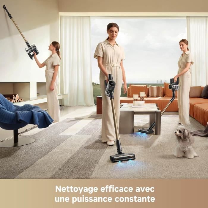 Mova S5 Sense Aspirateur Balai sans Fil Brosse multisurface OptiInsight avec Design Anti nœuds Réglage Intelligent - vue 2