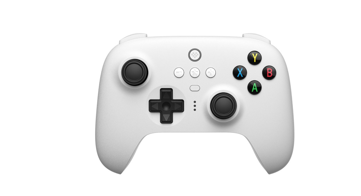 8Bitdo Ultimate 2.4G Blanc RF Manette de jeu Numérique Android, PC, iOS - Neuf