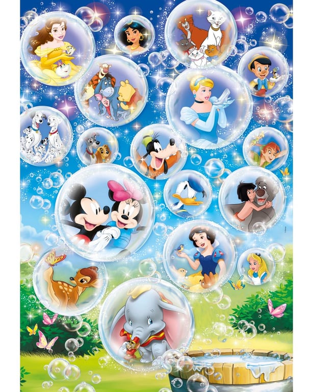 Puzzle 104 pièces : Classiques Disney Clementoni Puzzles - vue 3
