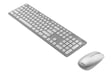 Clavier et souris sans fil W5000 gris et blanc
