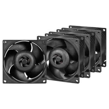 ARCTIC S8038-10K Ventola per processore 8 cm Nero 4 pezzo/i