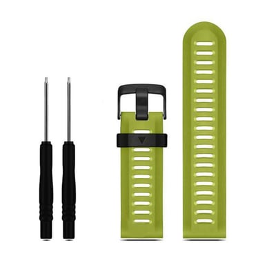 Bracciale per Garmin Fenix 3 HR/6X GPS/5X Sapphire/Descent MK1 GreenYellow