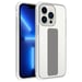 Coque pour Apple iPhone 13 PRO en GRIS Housse de protection Étui en silicone TPU flexible avec support et fonction stand