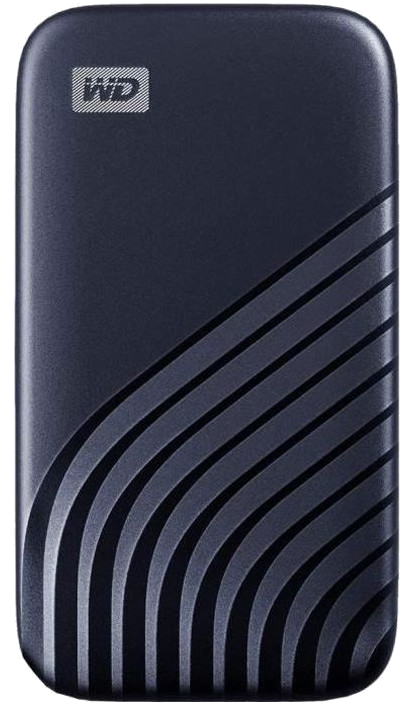 WD My Passport? - SSD Externe - 500Go - USB-C - Bleu (WDBAGF5000ABL-WESN)