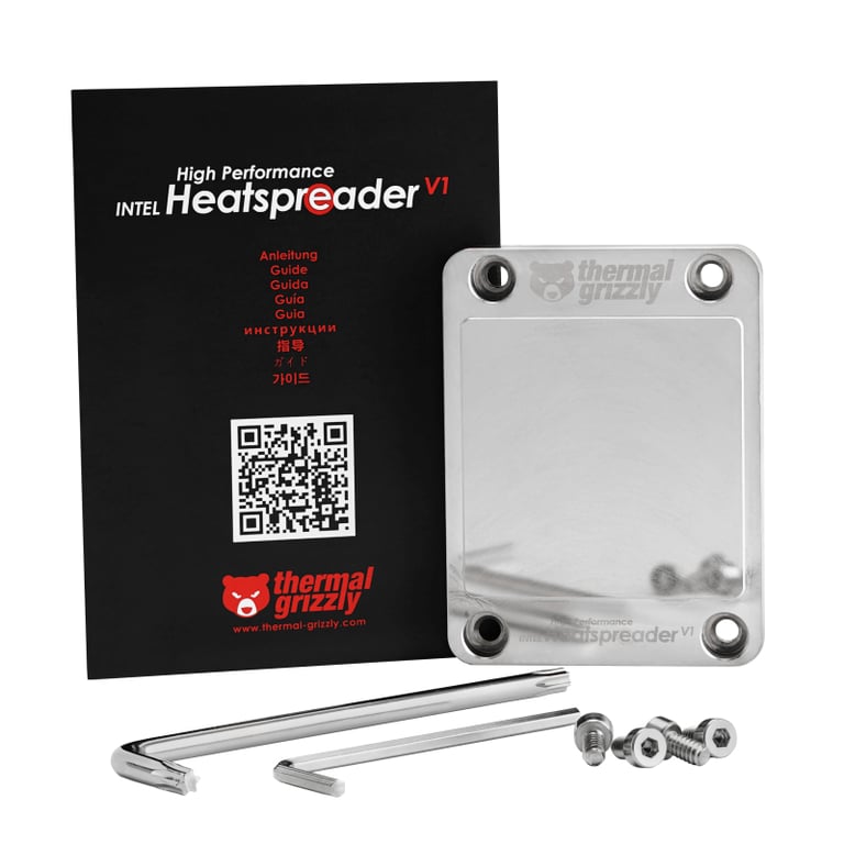Thermal Grizzly TG HPHS I V1 pièce et accessoire pour systèmes de refroidissement d'ordinateurs Plaque froide Neuf - vue 2