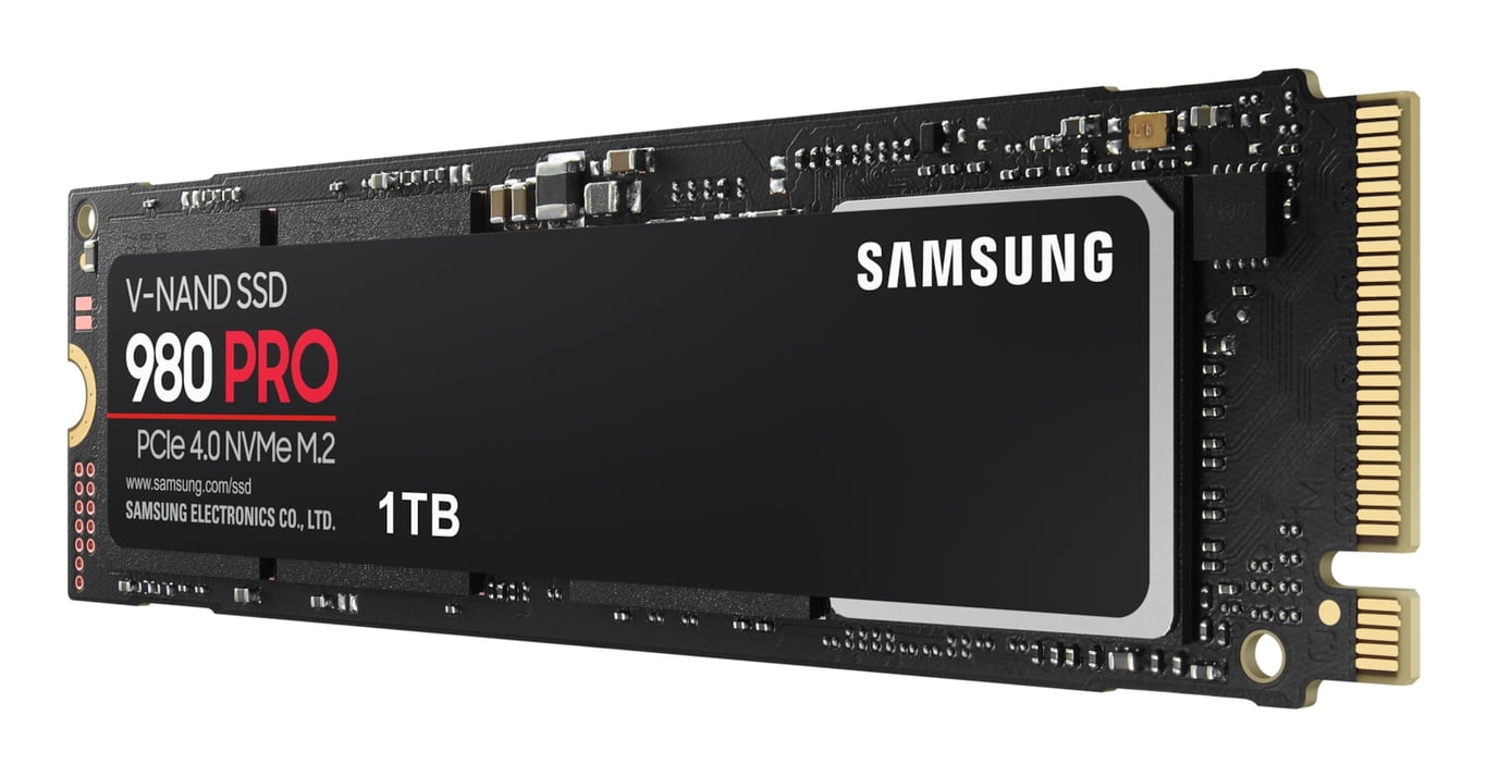 Samsung 980 PRO 1 To M.2 PCI Express 4.0 NVMe V-NAND MLC - Excellent état