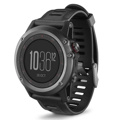 Pulsera para Garmin Fenix 3 HR/6X GPS/5X Zafiro/Descent MK1 Black