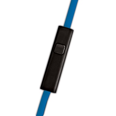 Techmade TM-YL-IP001-INT auricular y casco Auriculares Alámbrico Dentro de oído Llamadas/Música Negro, Azul